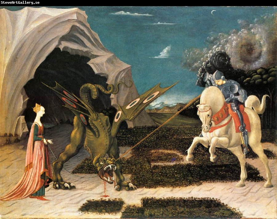 UCCELLO, Paolo St. George and the Dragon at